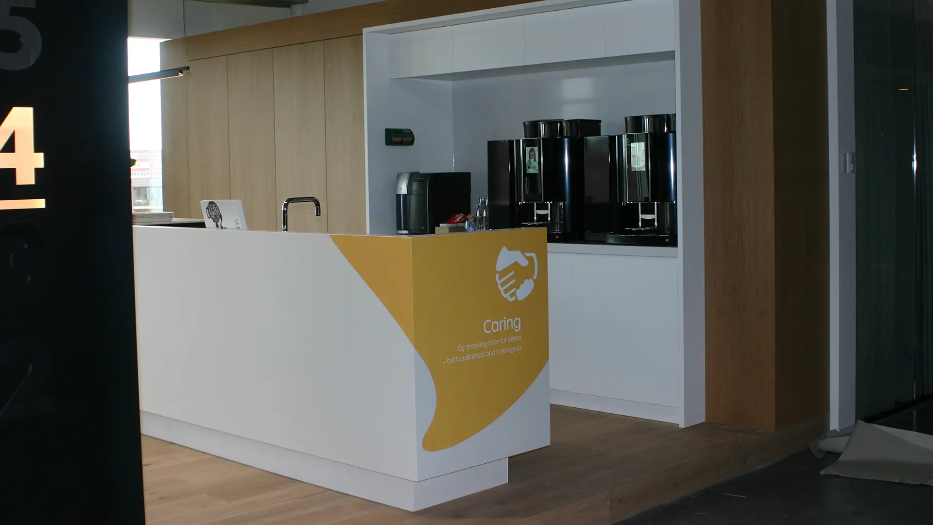 Nutreco 'The Hub' – building interior branding 1